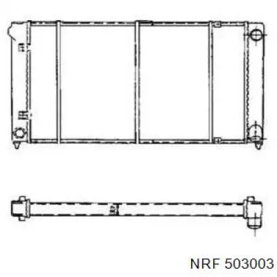 503003 NRF радиатор