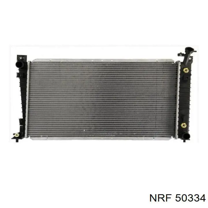 Radiador refrigeración del motor 50334 NRF