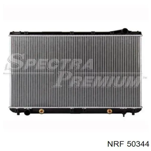 Radiador refrigeración del motor 50344 NRF