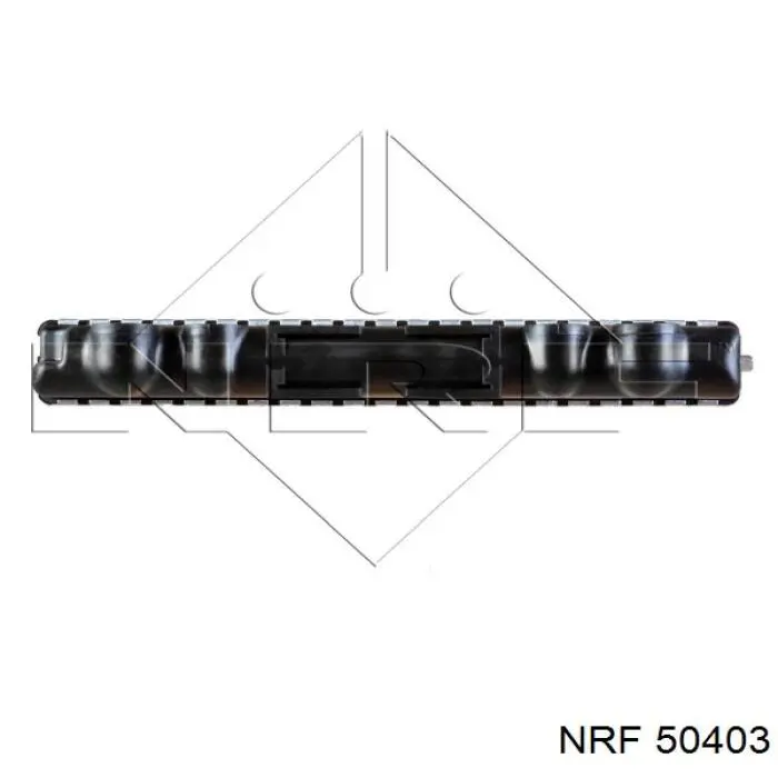 Radiador refrigeración del motor 50403 NRF
