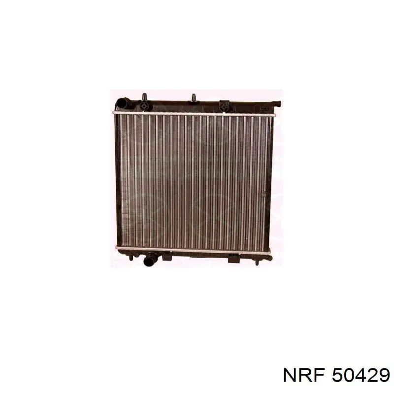 Radiador refrigeración del motor 50429 NRF