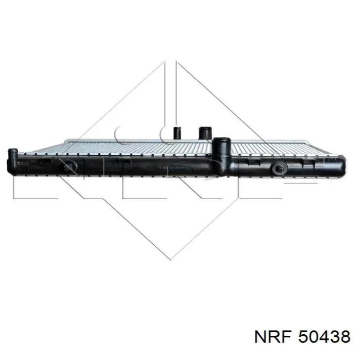 Радиатор охлаждения двигателя NRF 50438 цена, от 73.46 USD