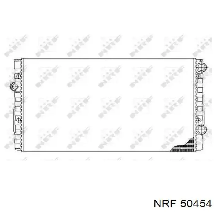 50454 NRF радиатор