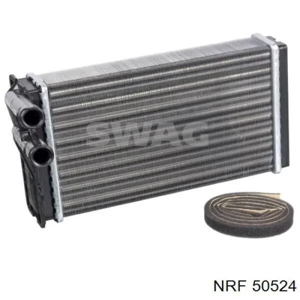 Радиатор печки (отопителя) NRF 50524 цена, от 16.83 USD