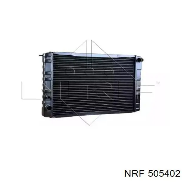 Radiador refrigeración del motor 505402 NRF