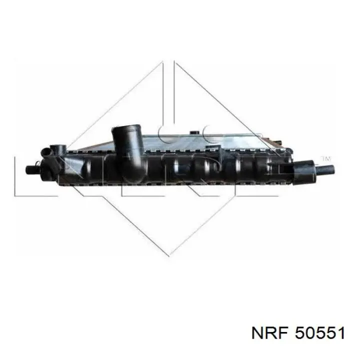 50551 NRF Радиатор основной