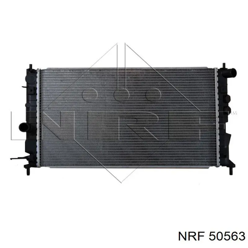 Radiador refrigeración del motor 50563 NRF