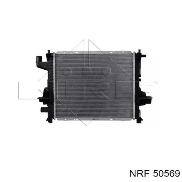Радиатор охлаждения двигателя NRF 50569 цена, от 88.33 USD