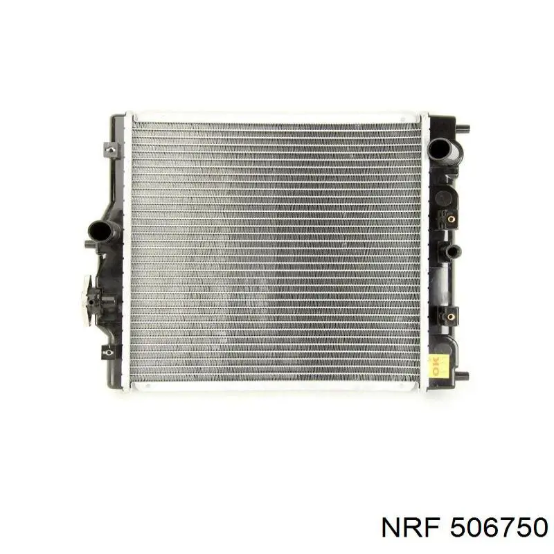 Радиатор охлаждения двигателя NRF 506750 цена, от 52.83 USD