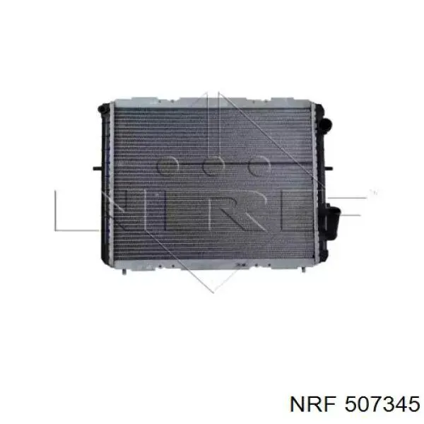 Radiador refrigeración del motor 507345 NRF