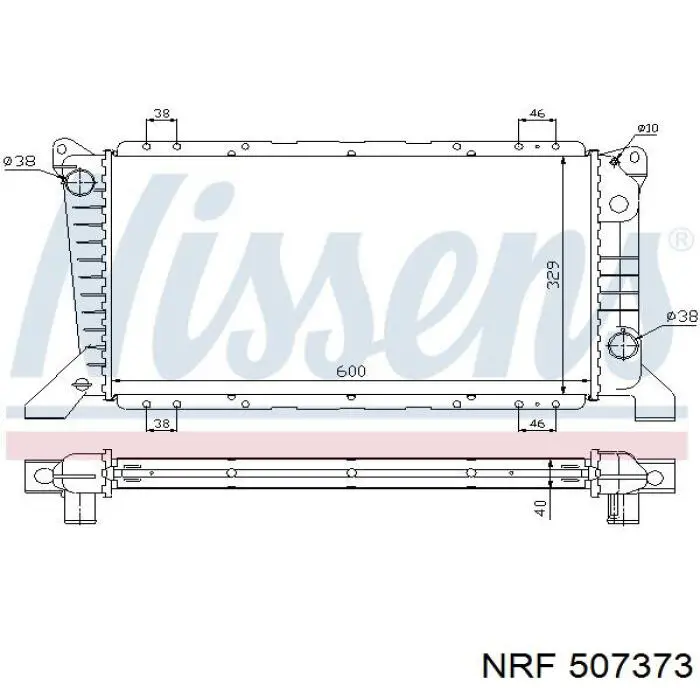 Купить 7138208 Ford Радиатор водяной