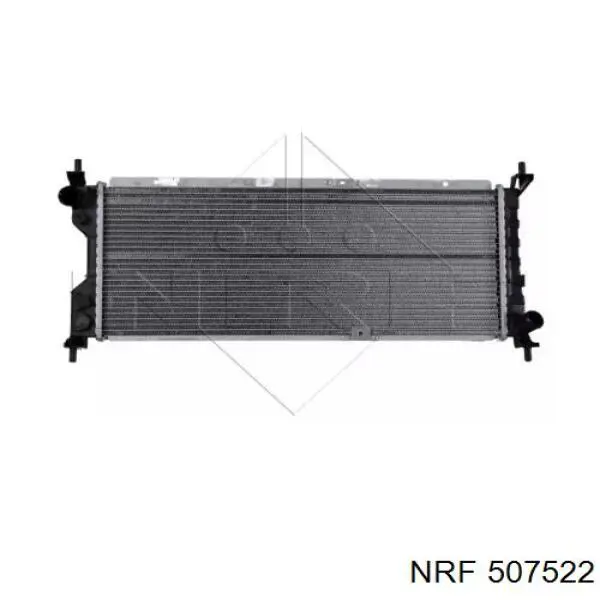 Radiador refrigeración del motor 507522 NRF