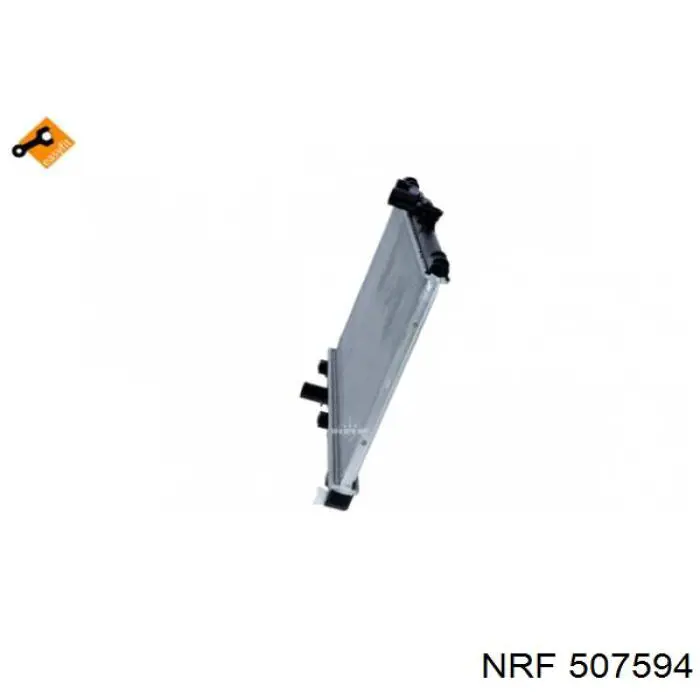 Radiador refrigeración del motor 507594 NRF