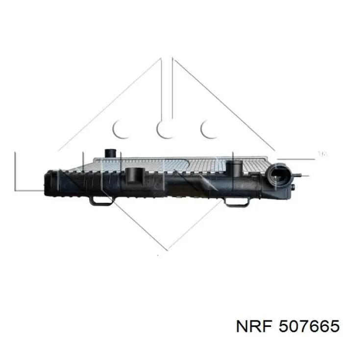 507665 NRF радиатор