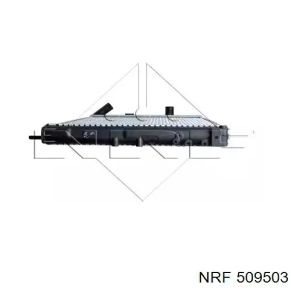 Radiador refrigeración del motor 509503 NRF