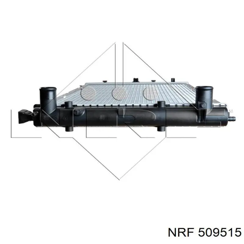 Radiador refrigeración del motor 509515 NRF