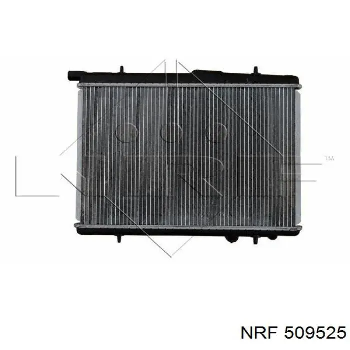 Radiador refrigeración del motor 509525 NRF