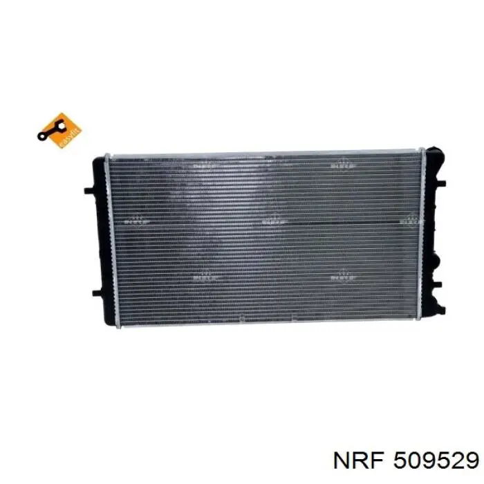 Купить 509529 NRF Радиатор водяной