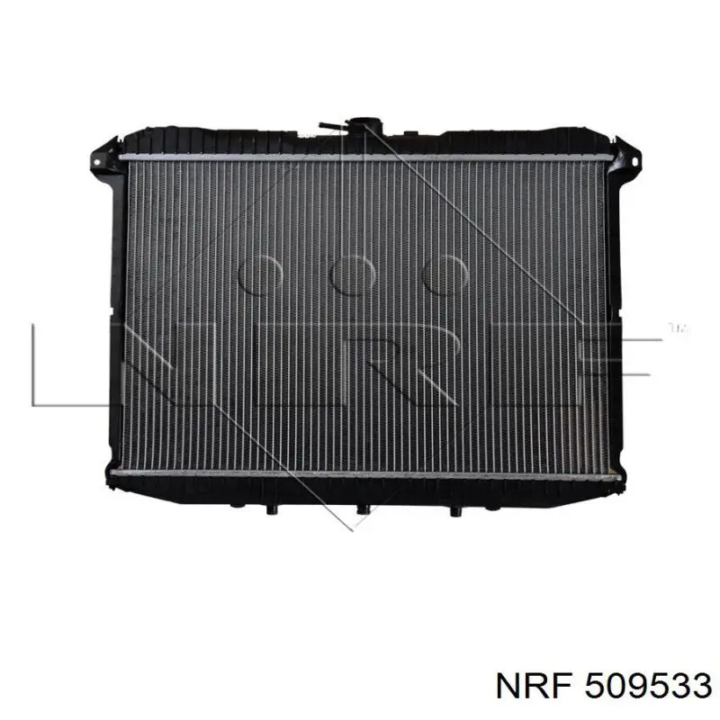 Radiador refrigeración del motor 509533 NRF