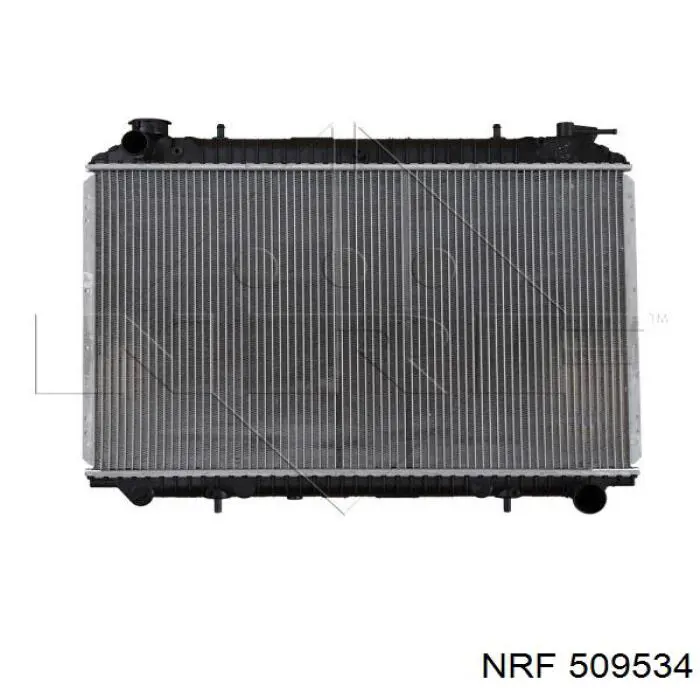 Радиатор охлаждения двигателя на Nissan Vanette  Cargo 