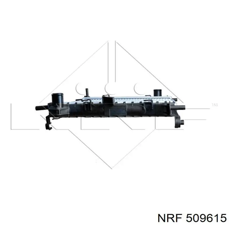 Radiador refrigeración del motor 509615 NRF