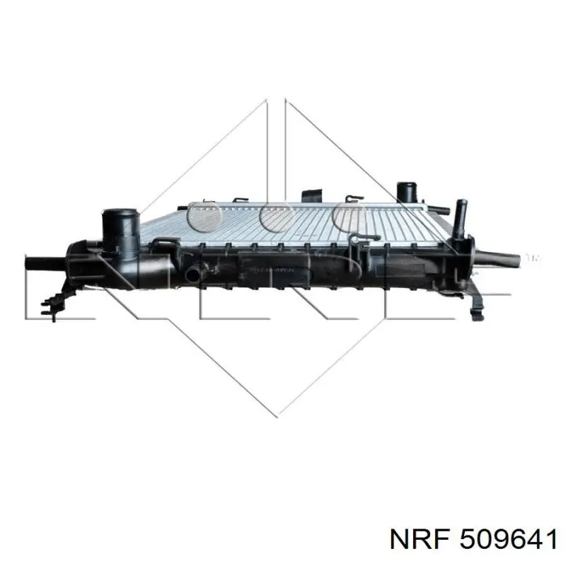 Radiador refrigeración del motor 509641 NRF