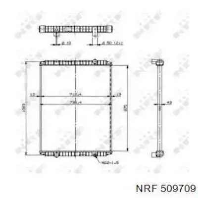 Радиатор 5001848517 Renault (RVI)