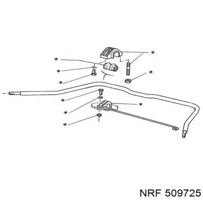 Радиатор охлаждения двигателя NRF 509725 цена, от 349.95 USD
