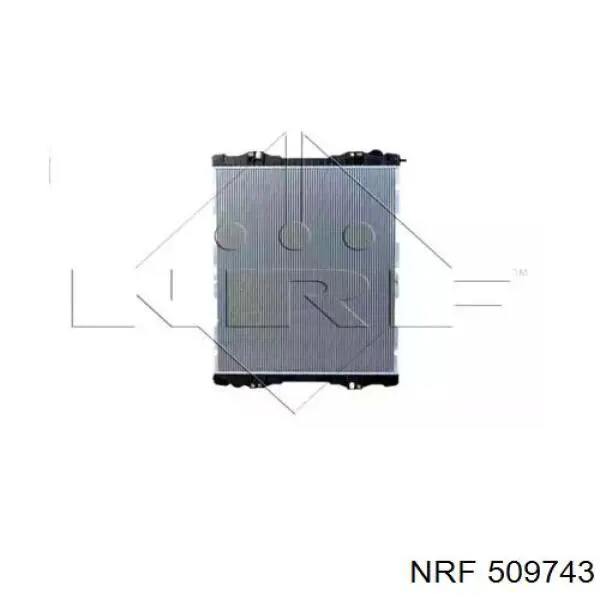 Радиатор охлаждения двигателя NRF 509743 цена, от 341.04 USD
