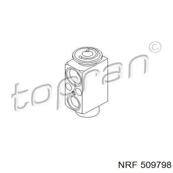 Радиатор охлаждения двигателя NRF 509798 цена, от 354.39 USD