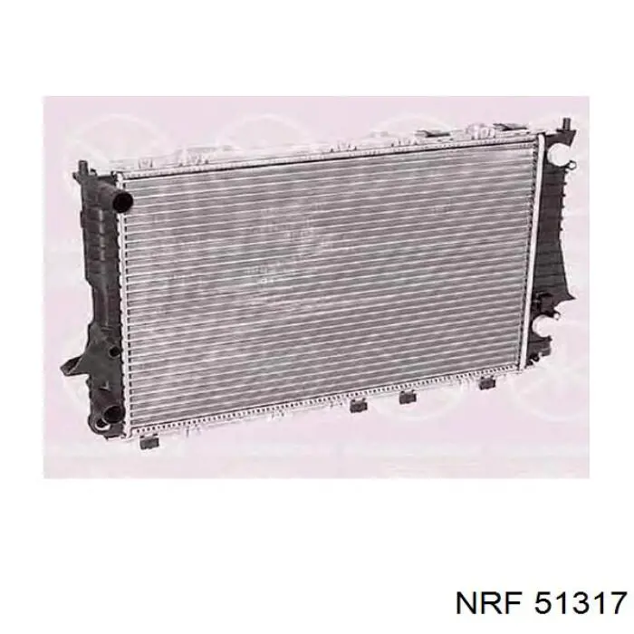 Радиатор 51317 NRF