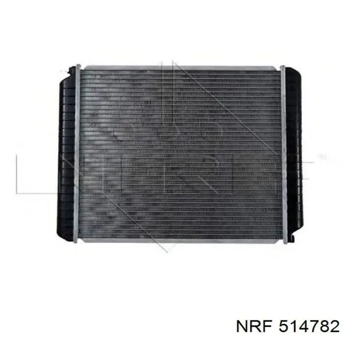 Радиатор охлаждения двигателя на Volvo 760  704, 764