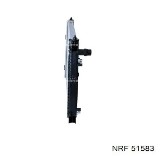 Radiador refrigeración del motor 51583 NRF