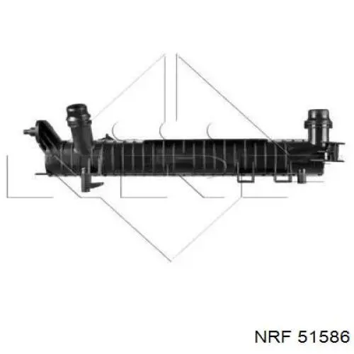 Купить 51586 NRF Радиатор водяной
