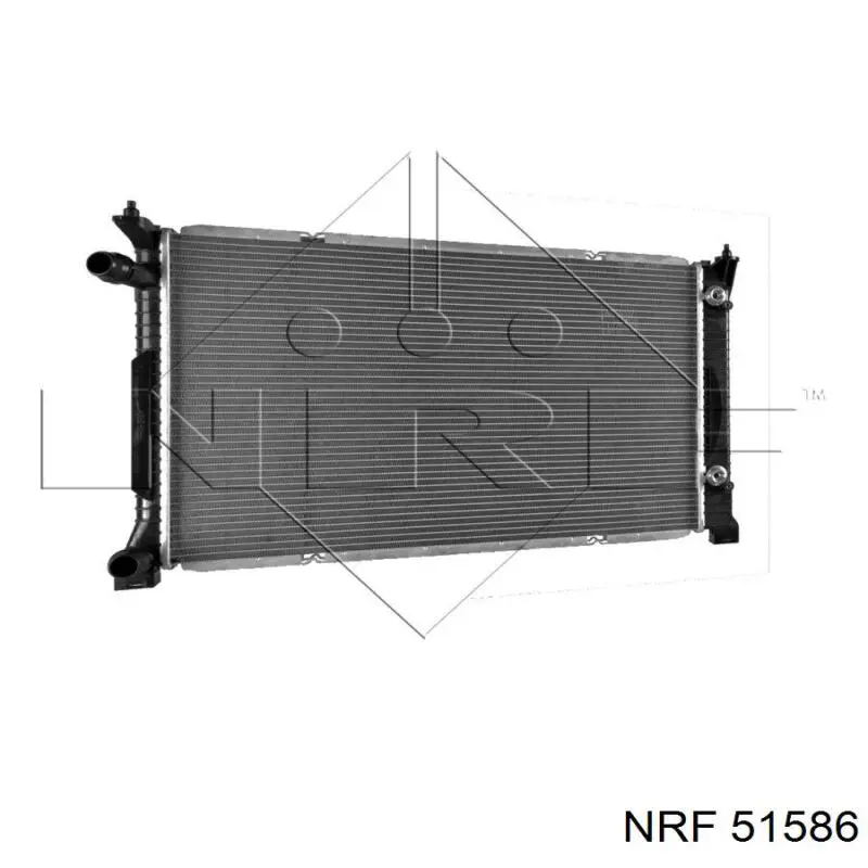 51586 NRF Радиатор основной