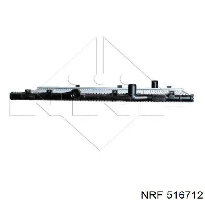 Купить 516712 NRF Радиатор водяной