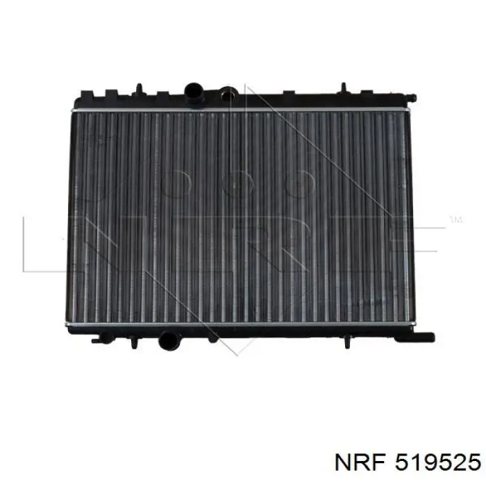 Radiador refrigeración del motor 519525 NRF