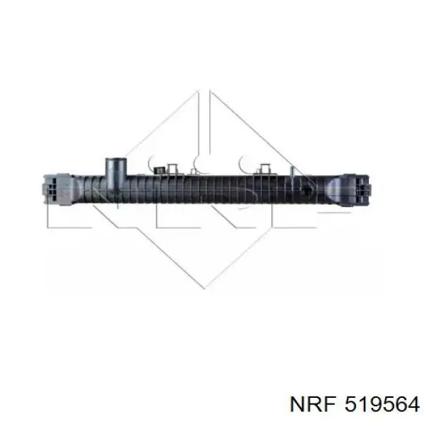 Radiador refrigeración del motor 519564 NRF
