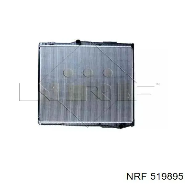 Radiador refrigeración del motor 519895 NRF