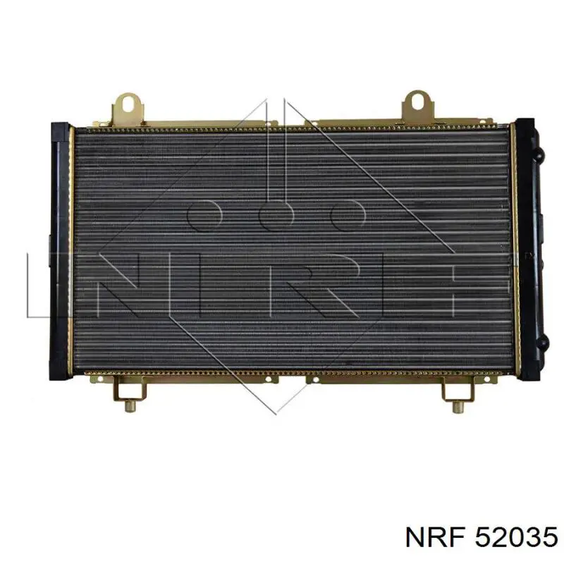 Radiador refrigeración del motor 52035 NRF