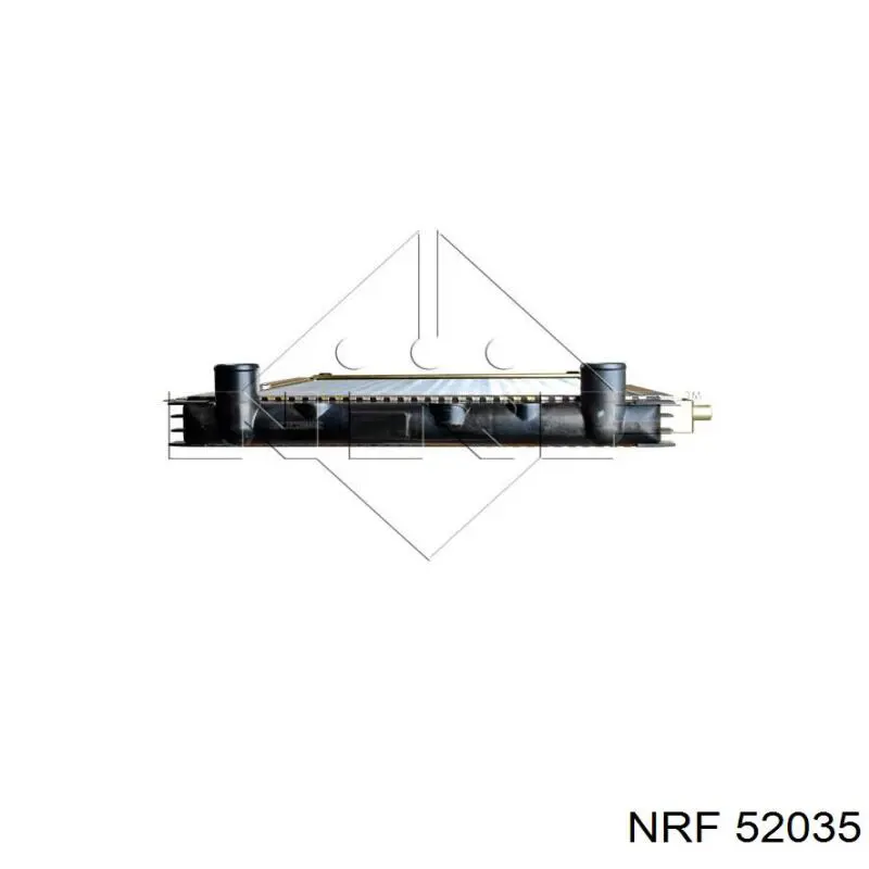Радиатор охлаждения двигателя NRF 52035 цена, от 65.96 USD