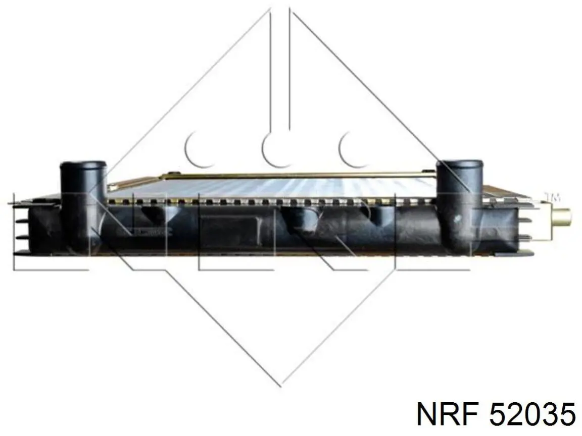 Купить 52035 NRF Радиатор водяной