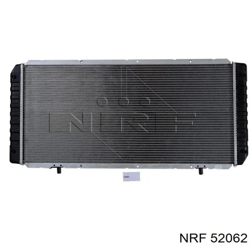 Radiador refrigeración del motor 52062 NRF