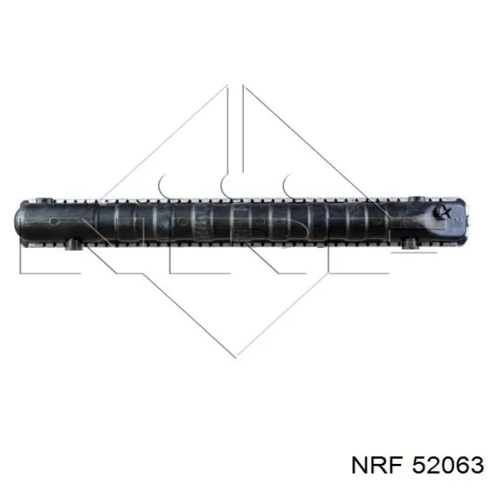 Радиатор 52063 NRF
