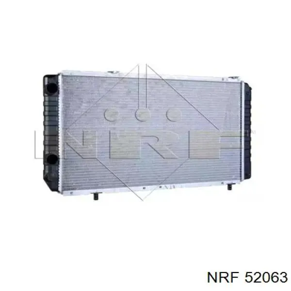 Radiador refrigeración del motor 52063 NRF