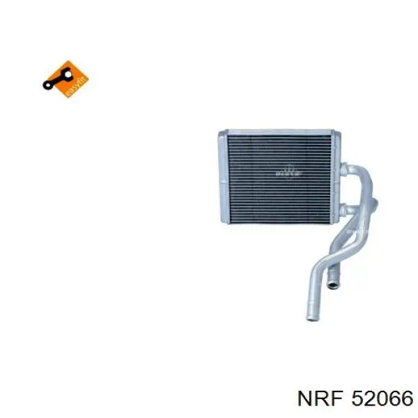 Radiador de calefacción 52066 NRF