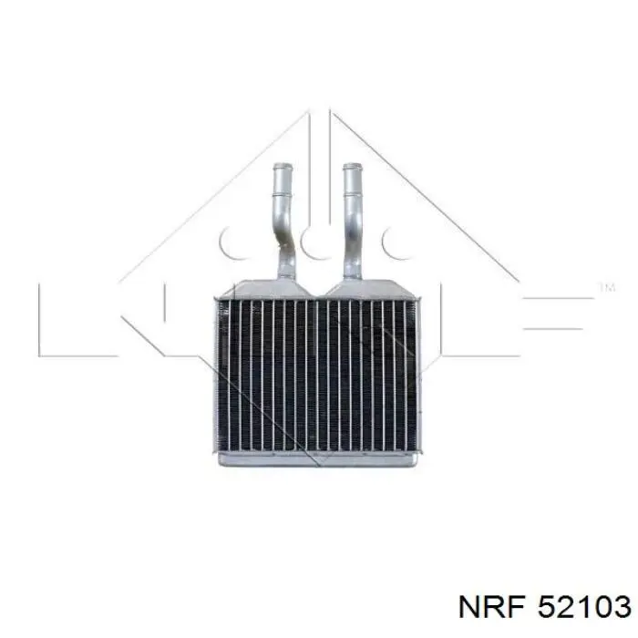 Radiador de calefacción 52103 NRF