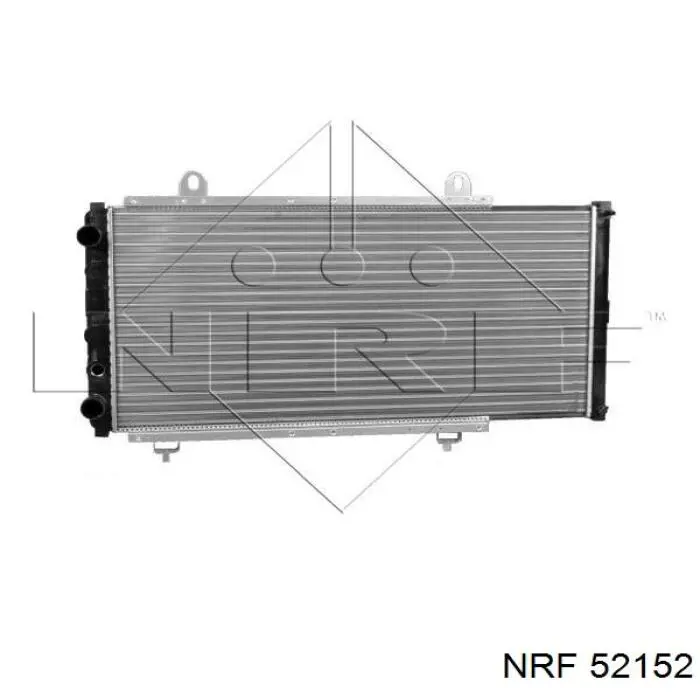 Купить 52152 NRF Радиатор водяной