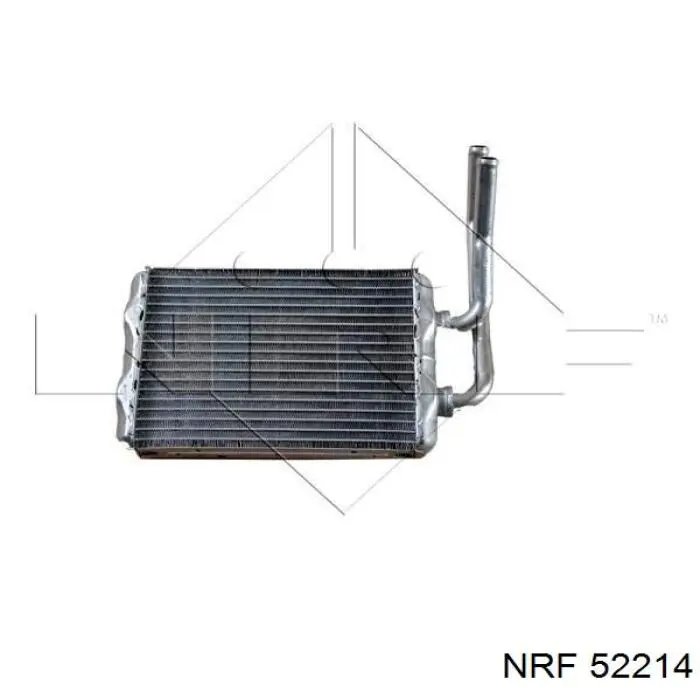 Radiador de calefacción 52214 NRF