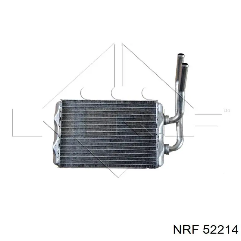 52214 NRF радиатор печки